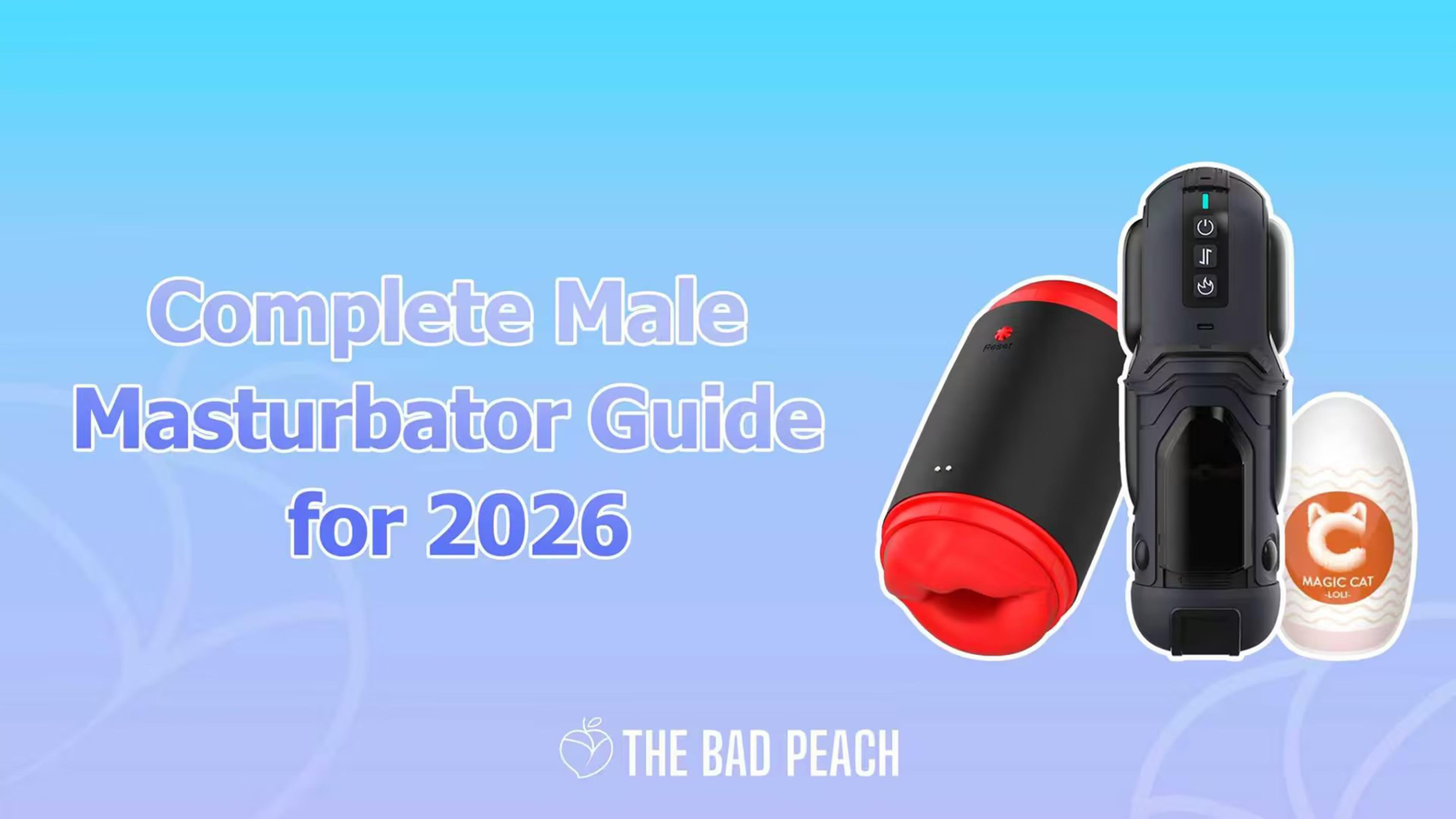 2026 Male Masturbators Guide: Black, Red, Robotic, and Magic Cat