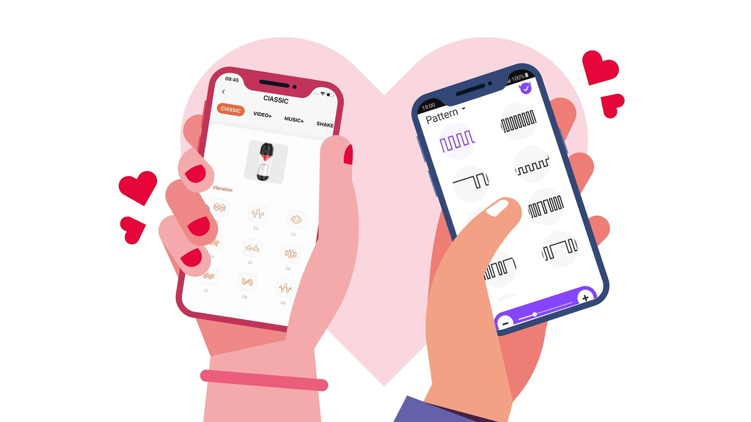 Increase affection with remote sex toy controls