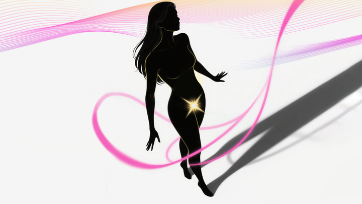 Showing the power of the female clitoris