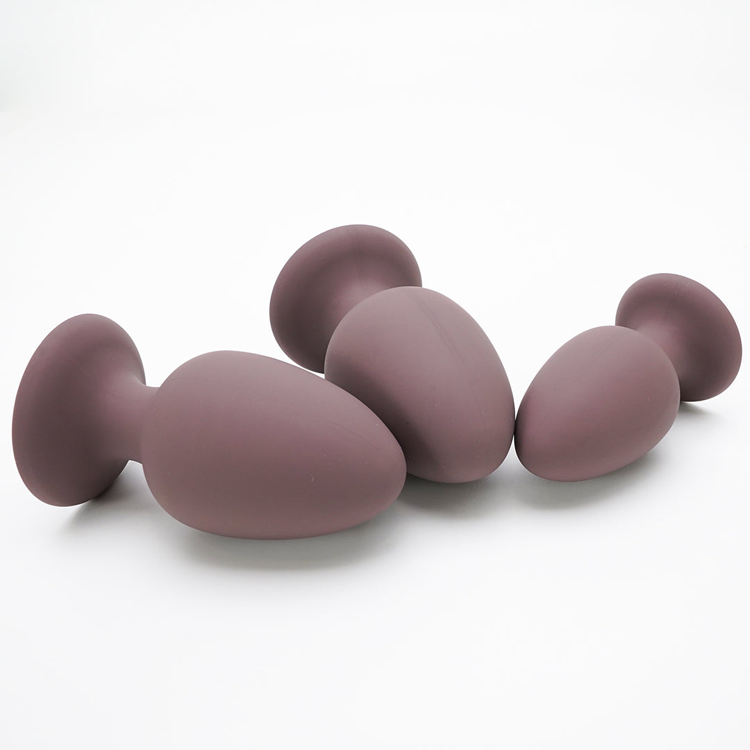 Whispering Vale Brown Rocking Ball Anal Plugs - Product Collection