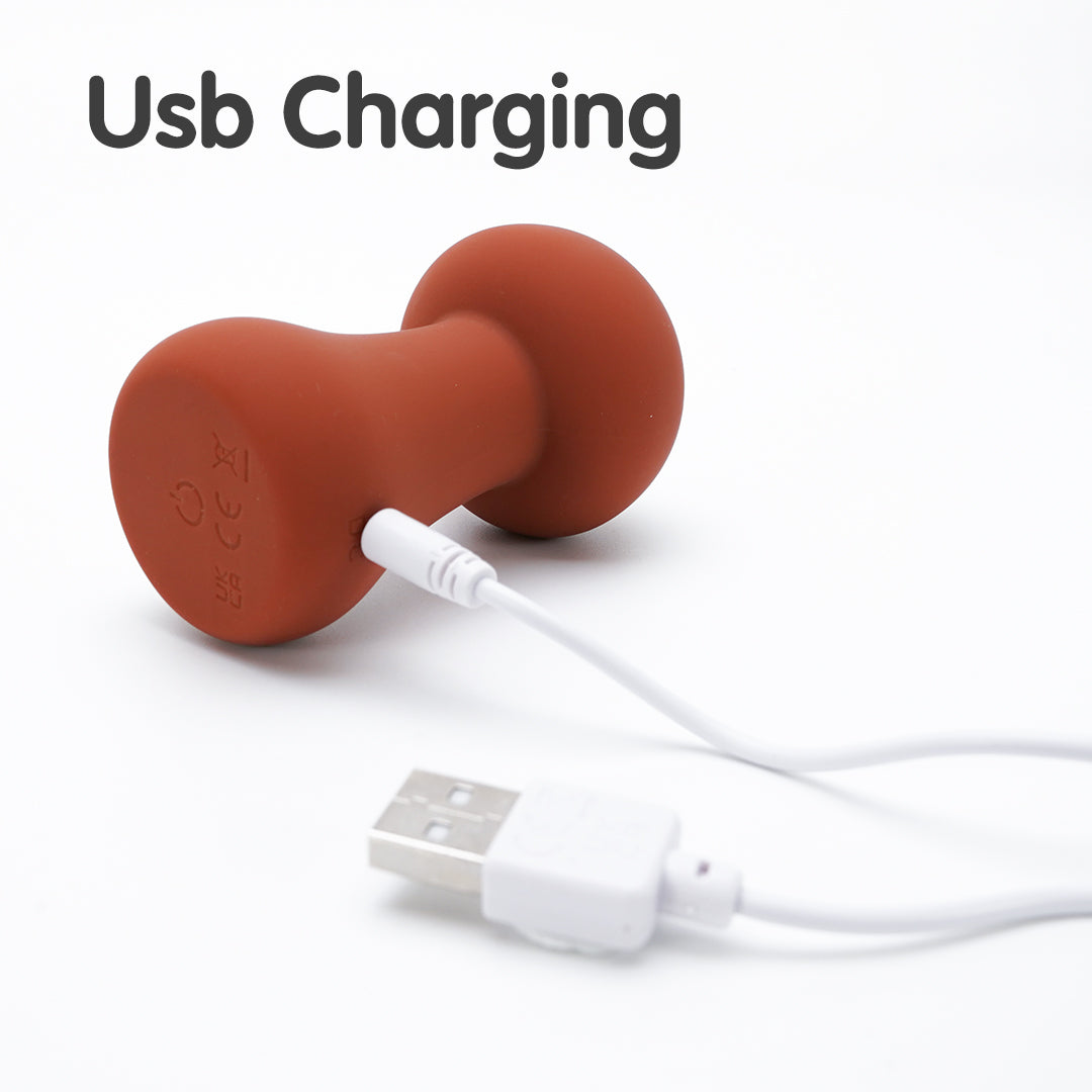 Mushroom Vibrator Charging with USB Cable