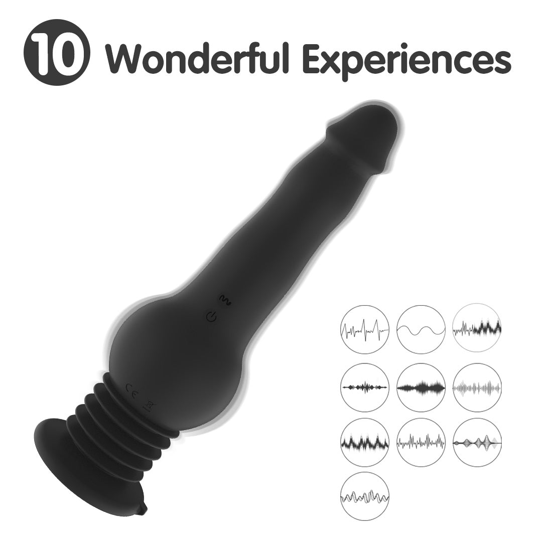 Dominus Dildos Vibradores de Empuje Oscilante