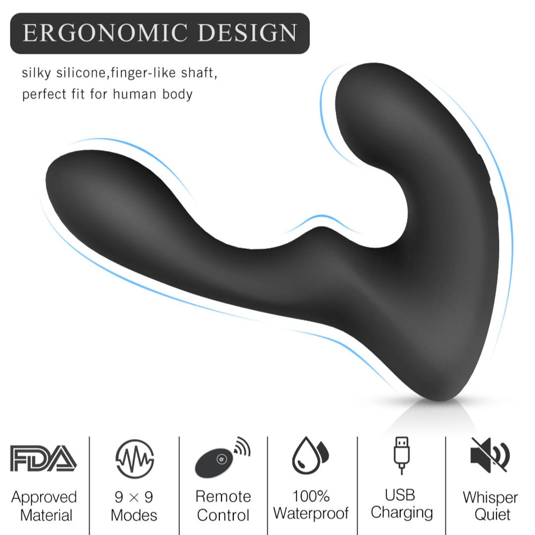 LANDYS-RCT Remote Control Rotating Prostate Massager