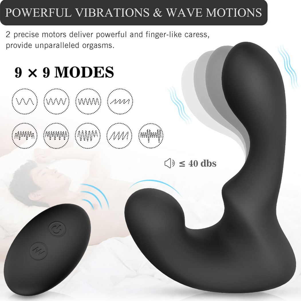 LANDYS-RCT Remote Control Rotating Prostate Massager