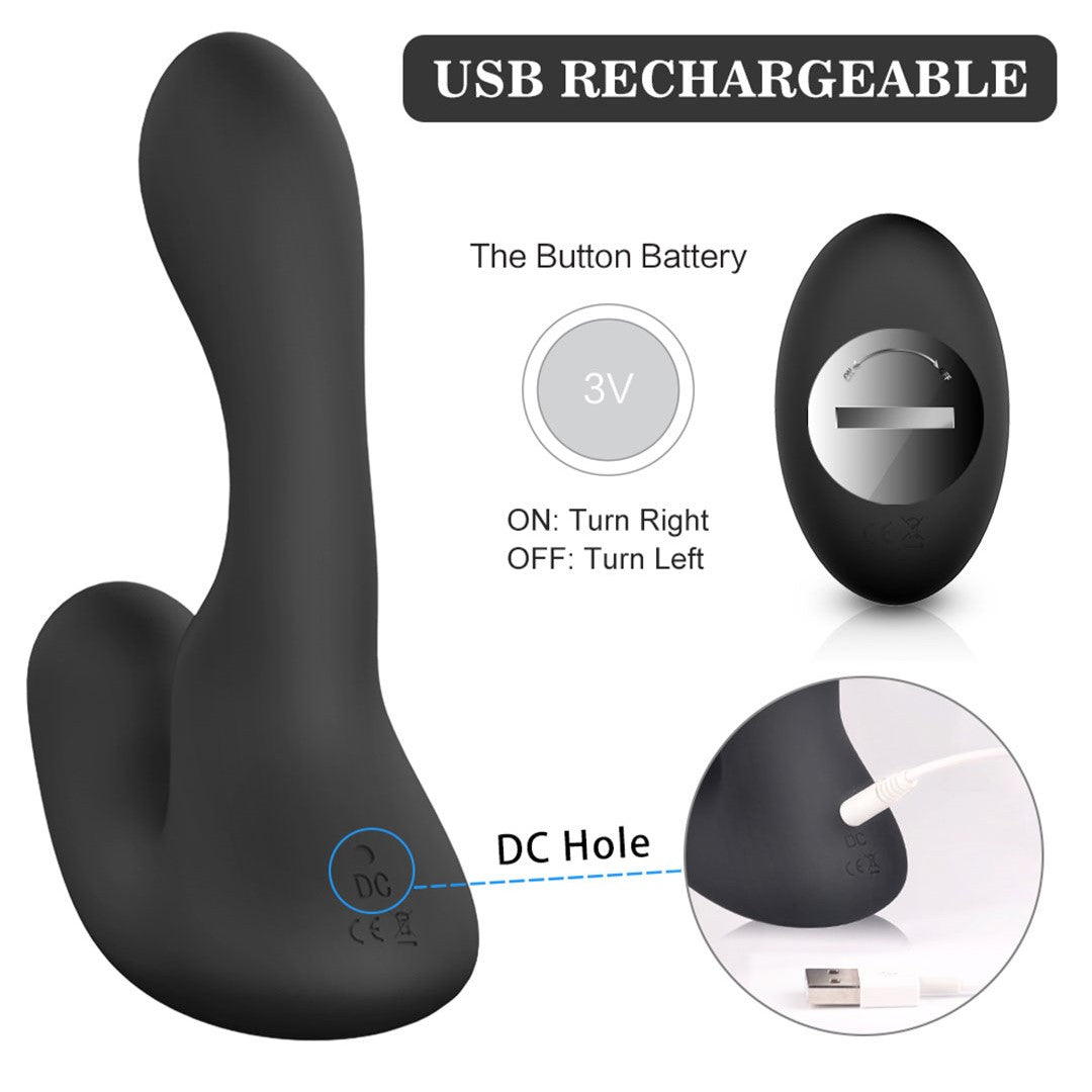 LANDYS-RCT Remote Control Rotating Prostate Massager