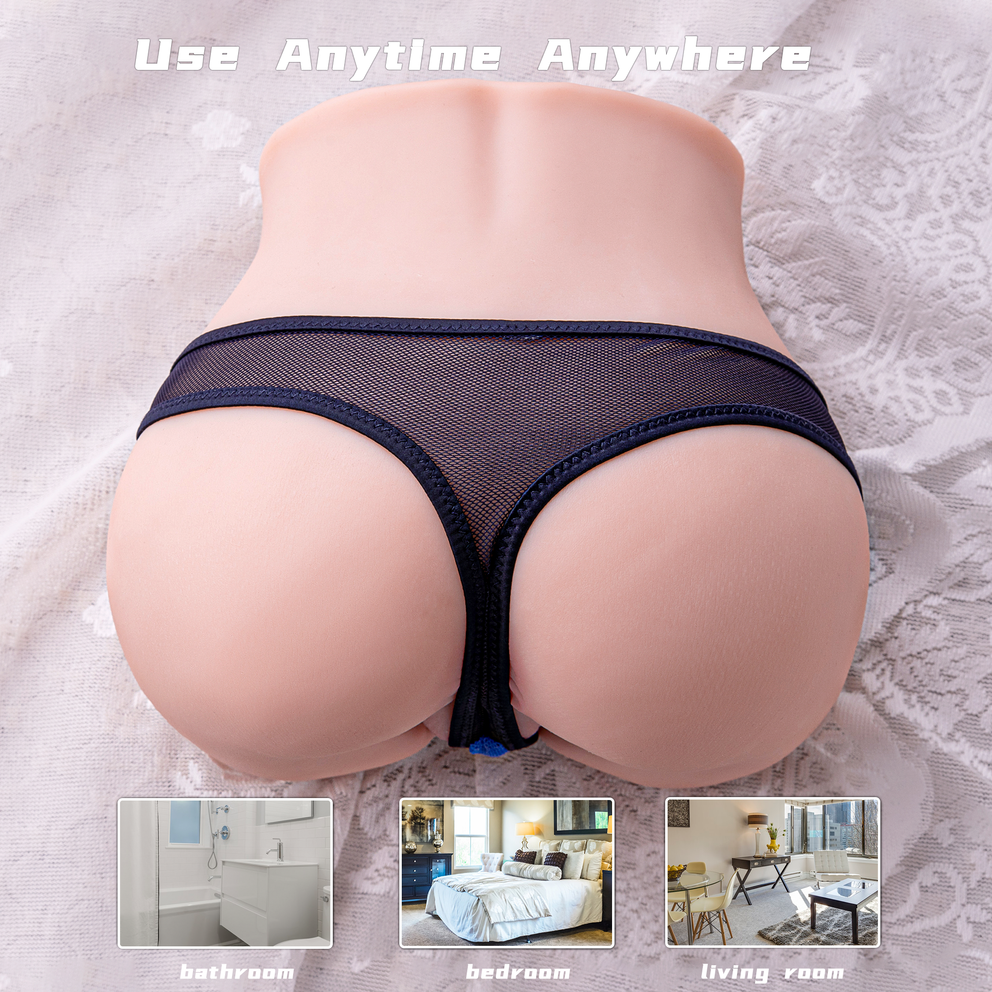 Olga Doll Realistic Vagina and Ass Tits Vibrating Masturbator 8.6lbs