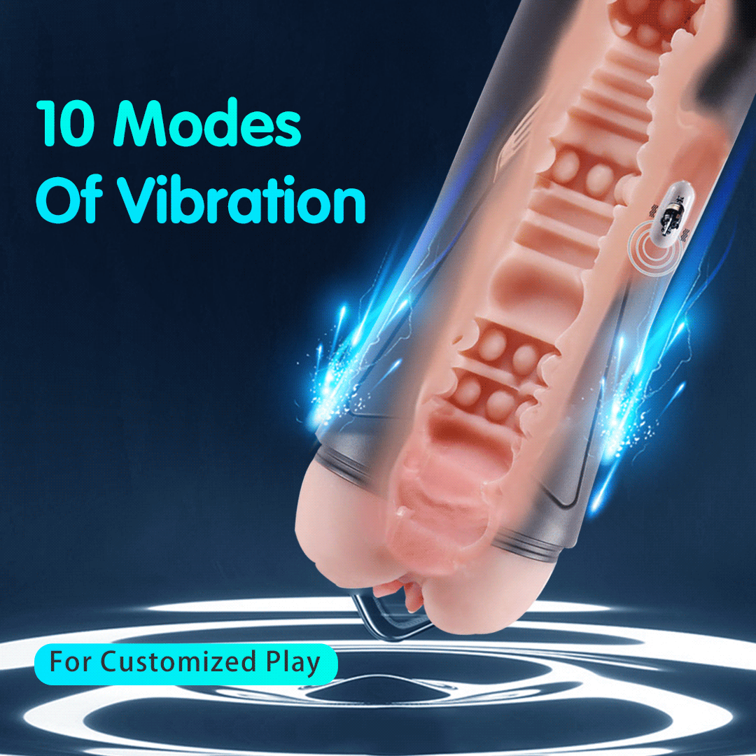 Yasso Male Masturbator with 10 Vibration Modes