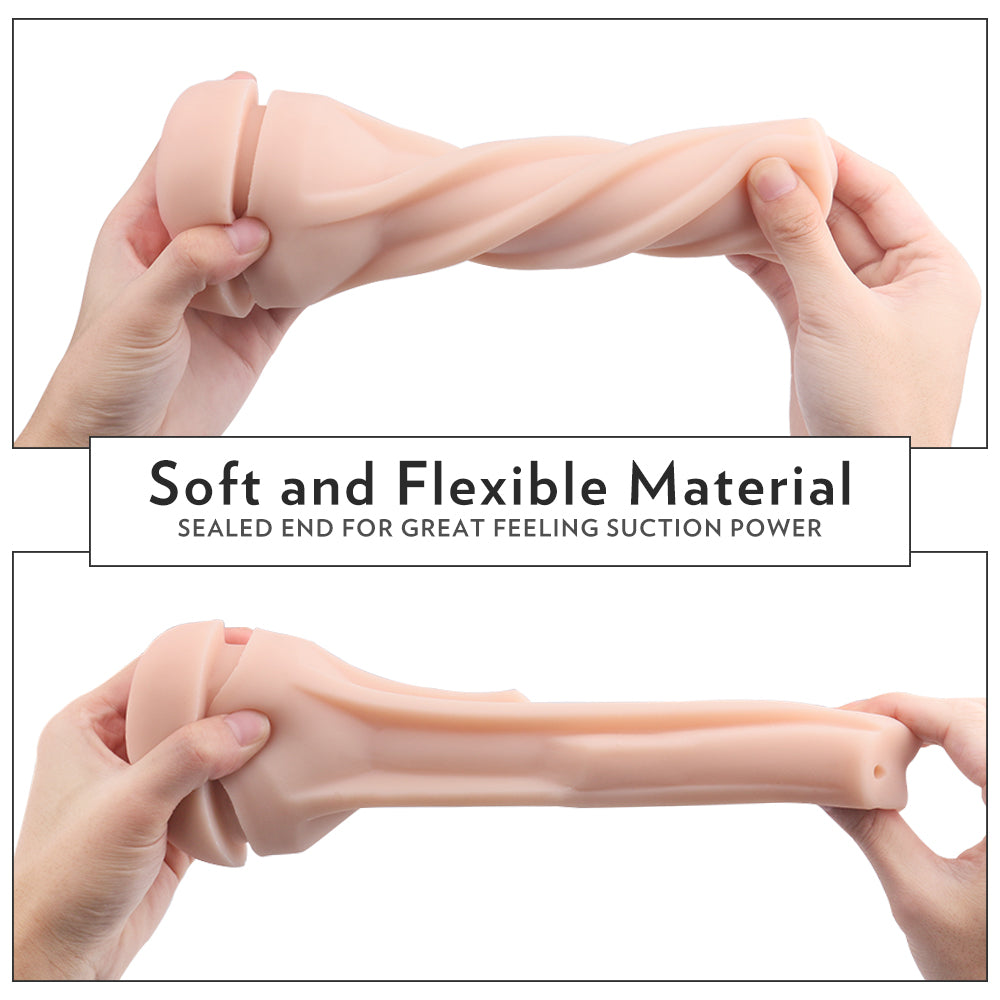 Herculus Male Masturbator - Soft and Flexible Material