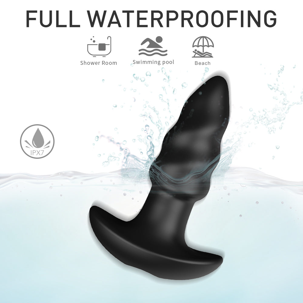 Love Earrow Silicone Electric Butt Plug Vibrator
