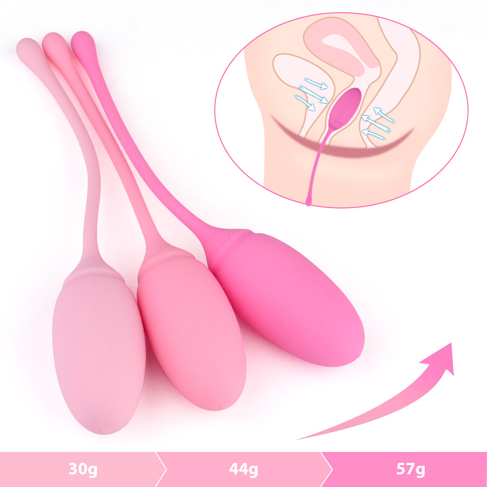 Rose-2 Deluxe Kegel Exercise Set