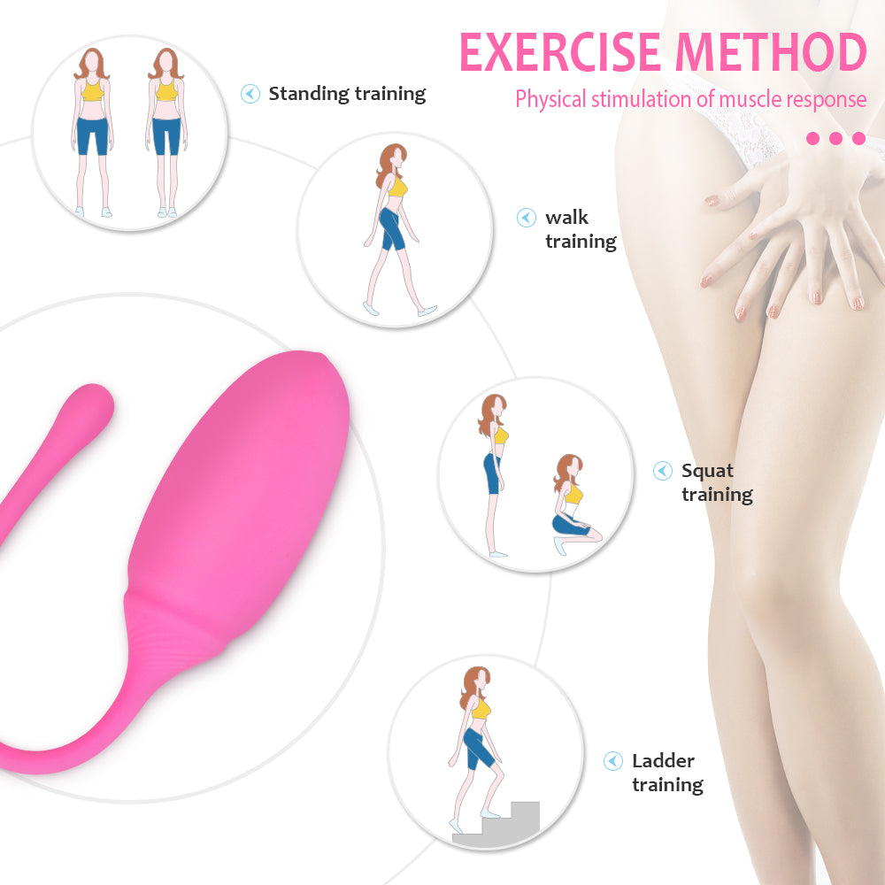 Rose-2 Kegel Exercise Set - Exercise method demonstration.