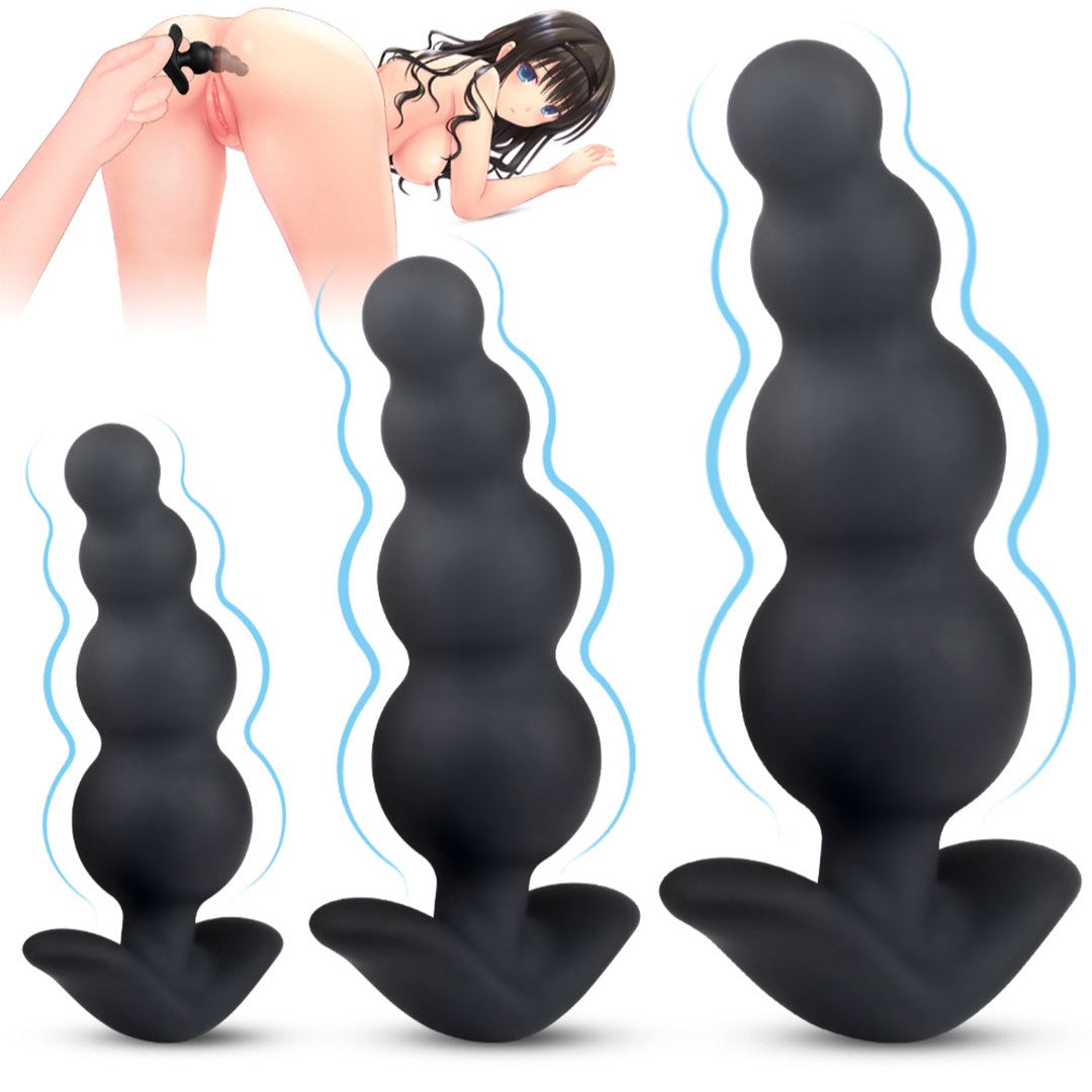 Simon Anal Plug Set with graduated sizes for anal training and pleasure