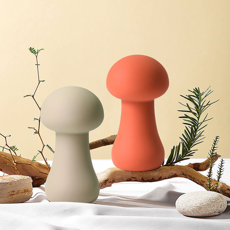 Mushroom vibrators in different colors