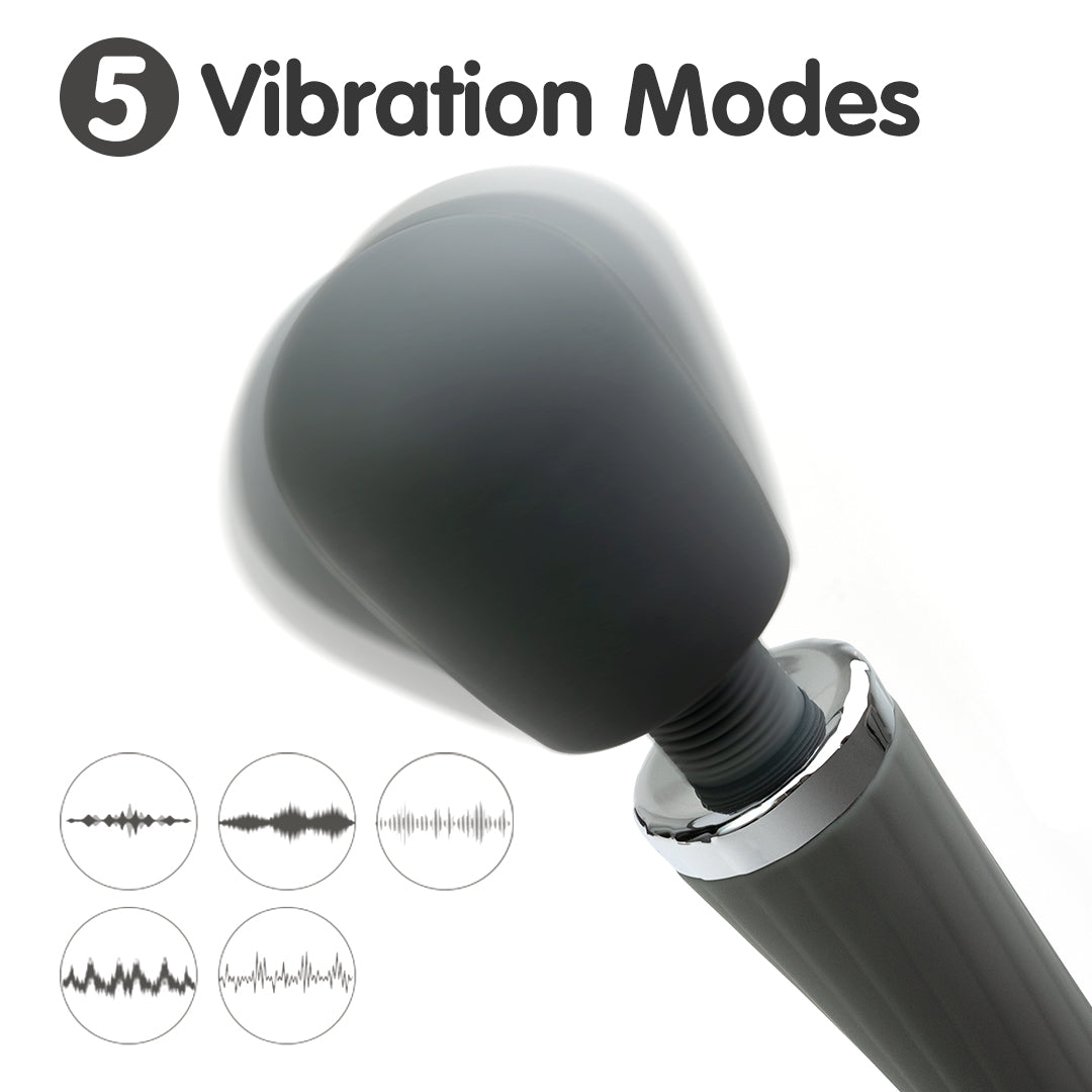 Staff Extra Powerful Massage Wand Vibrator with 5 Vibration Modes