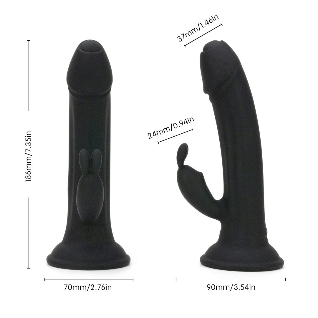 King Caesar Rechargeable Rabbit Vibrator