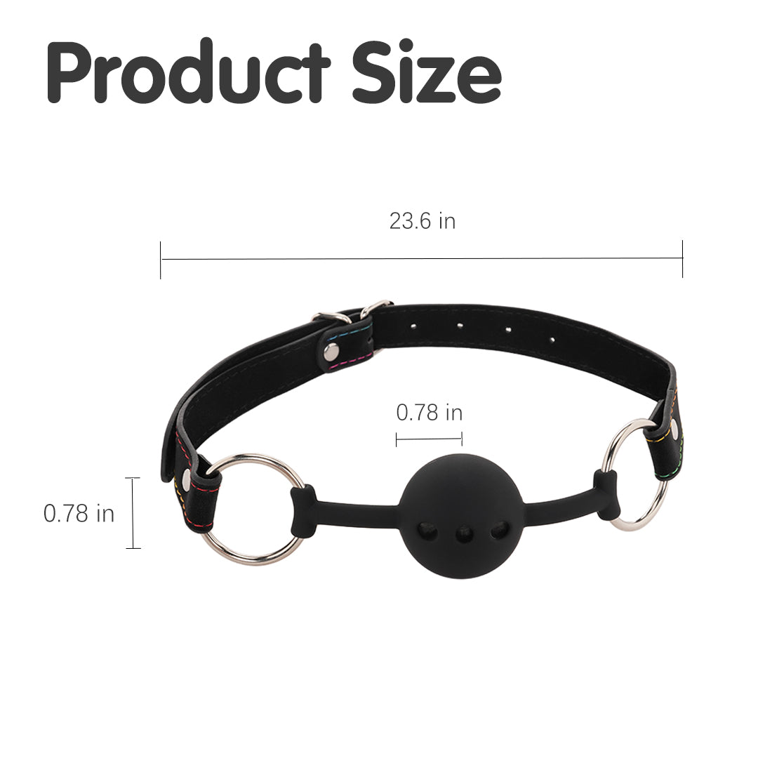 Starlight Silicone Ball Gag