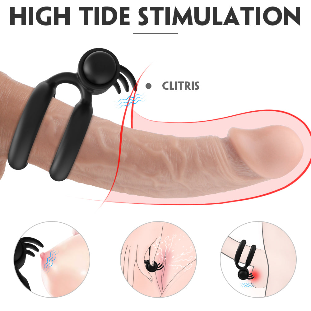 Nightcrawler Silicon Vibrating Cock Ring