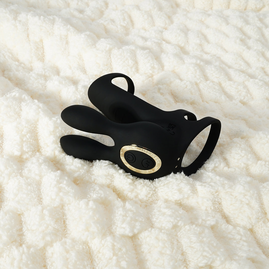 E-Bunny Vibrating Electric Cock Ring
