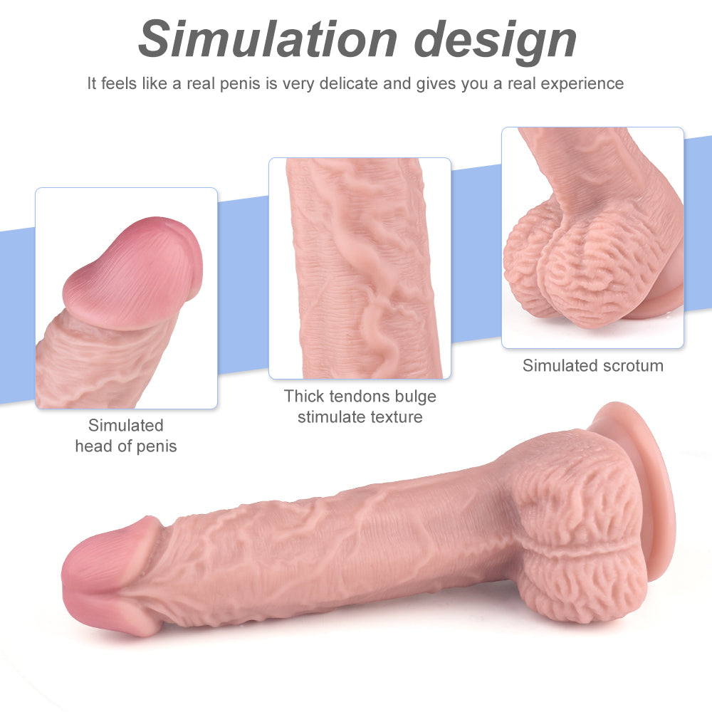 Baron Classic Realistic Dildo 8 Inch