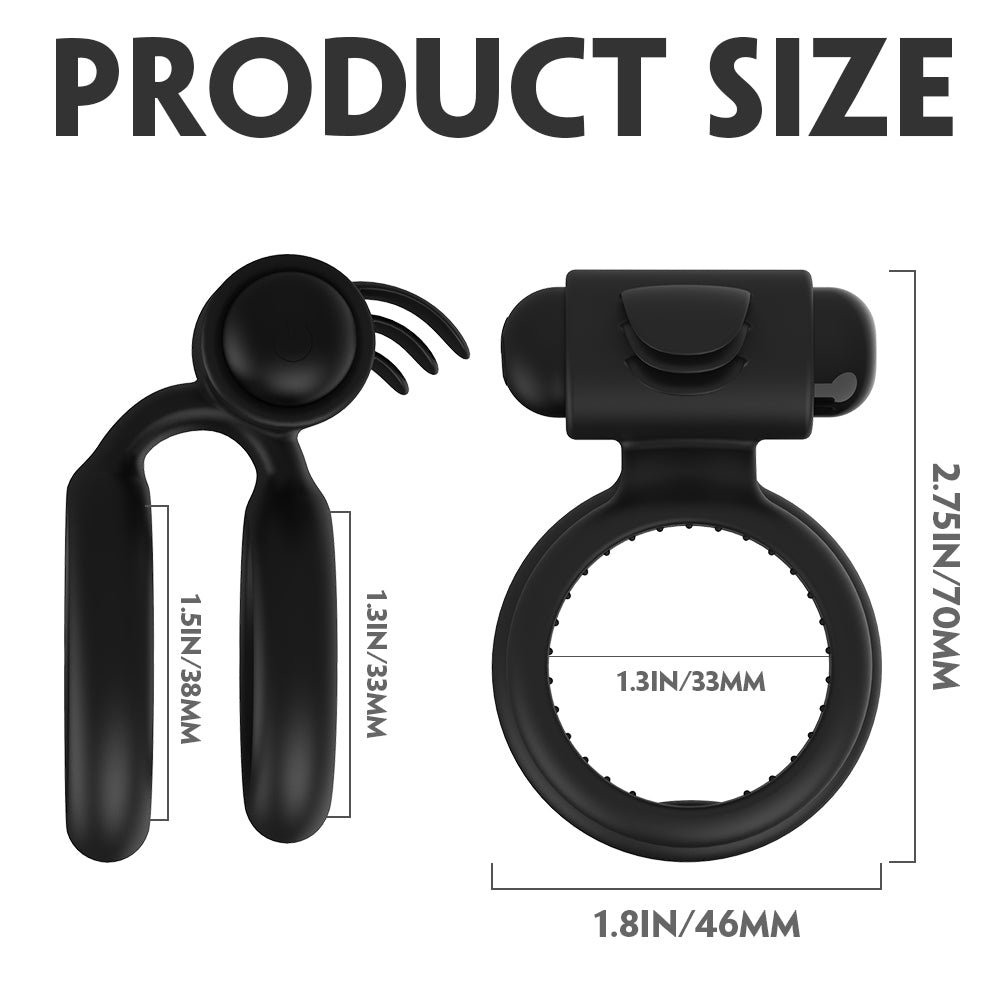 Nightcrawler Silicon Vibrating Cock Ring