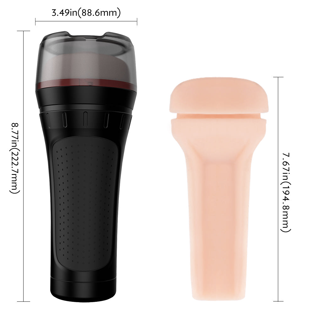 Herculus Male Masturbator Dimensions
