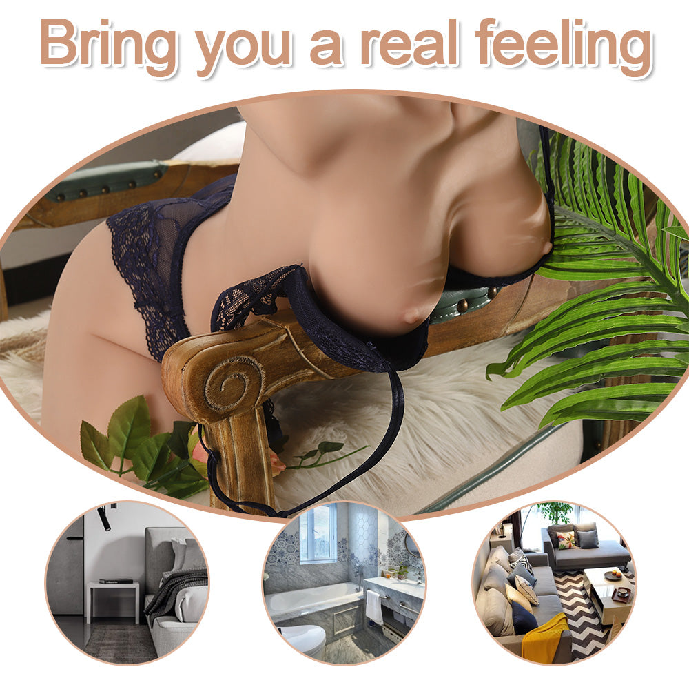 Realistic doll body with lingerie, real feeling