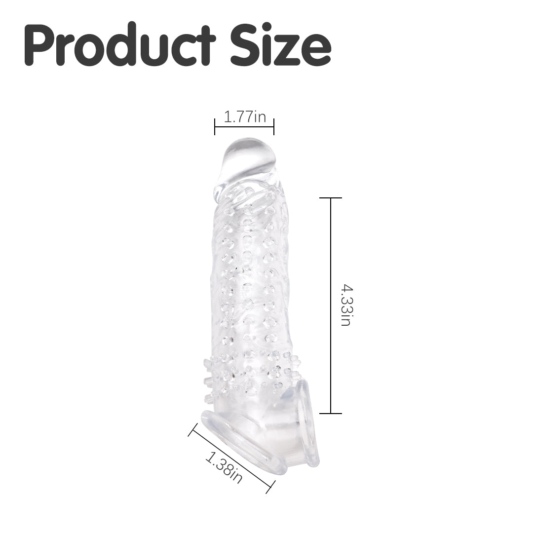 Ice Touch Silicone Penis Sleeve