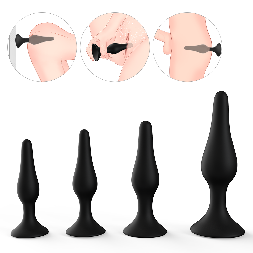 Solomon Butt Plug Set: Four sizes for sensual exploration