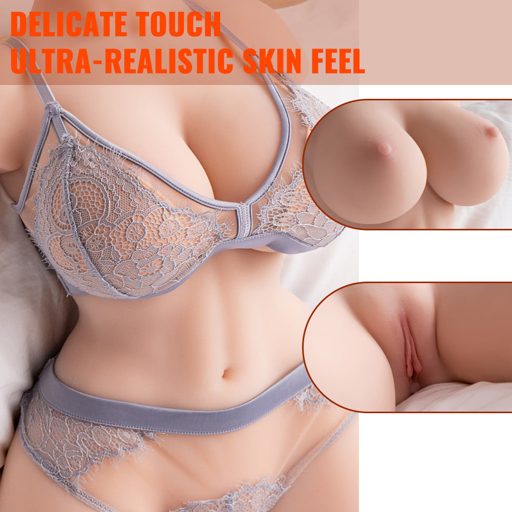 Rosman Doll Realistic Vagina and Breasts, lingerie, lifelike skin texture