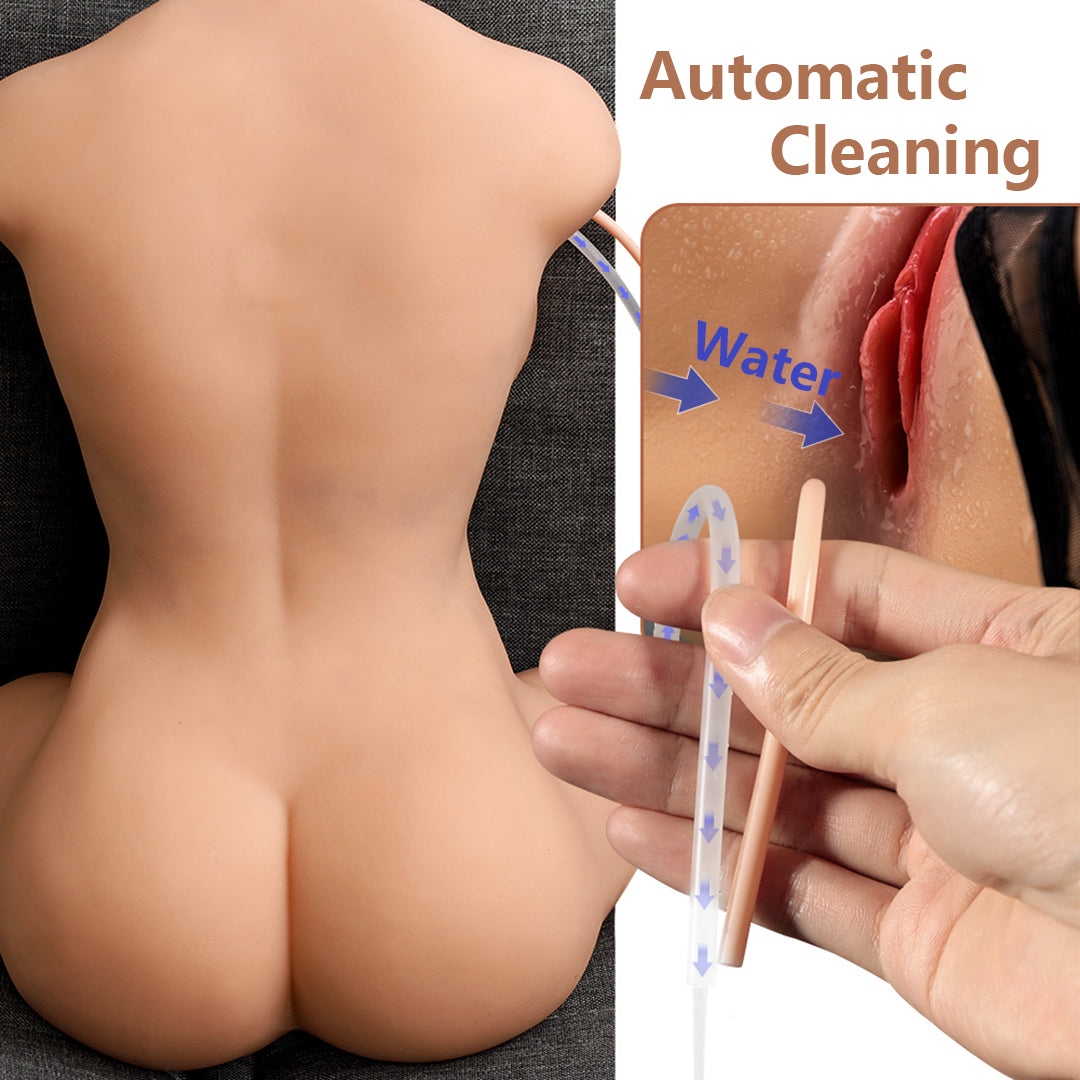 Merida Doll Realistic Vagina, Ass and Tits Suction & Vibrating Masturbator 15.43lbs
