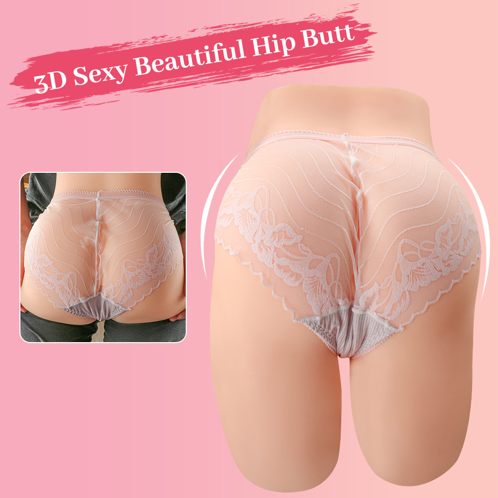 Realistic buttock masturbator, sexy design, 3D Beautiful Hip Butt