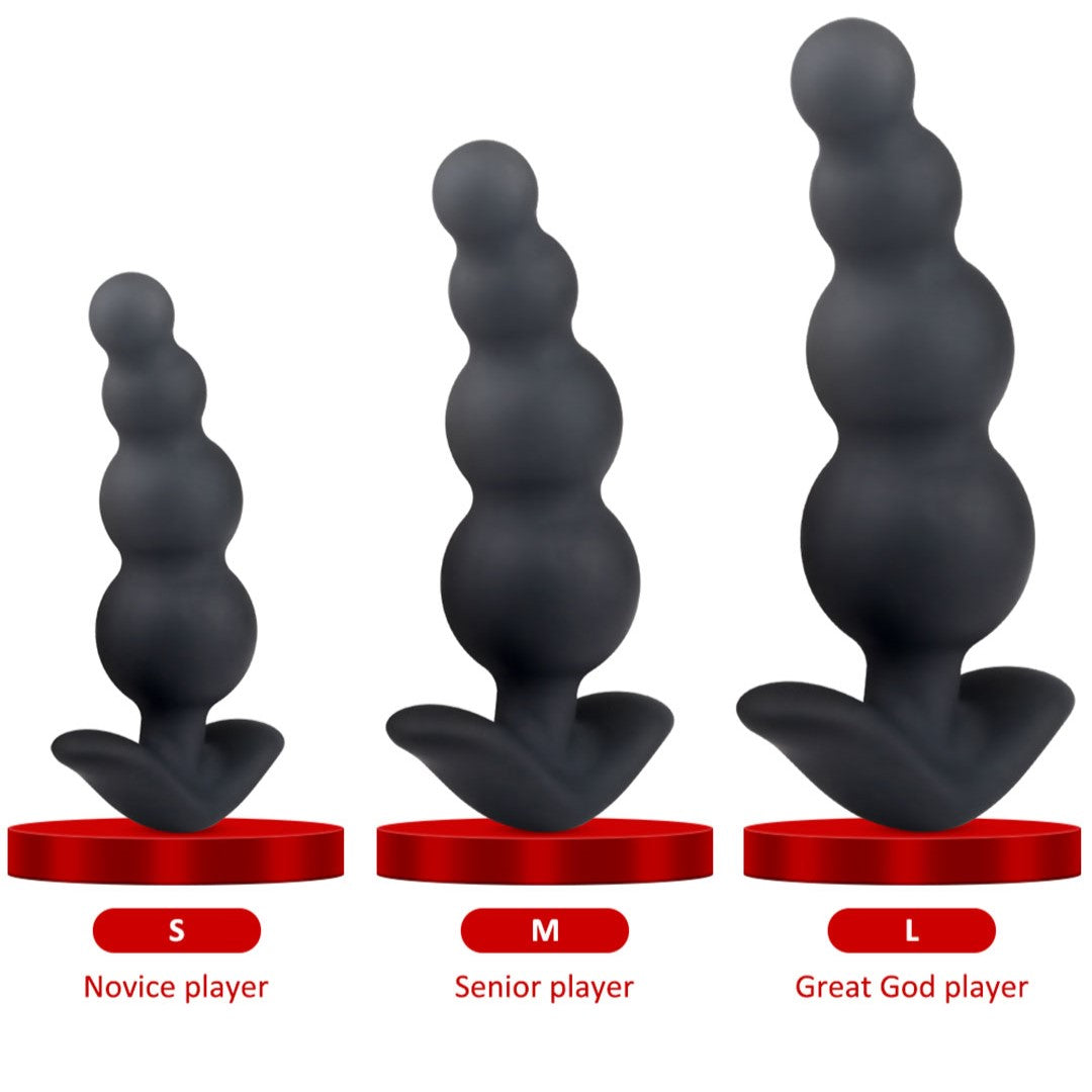 Simon Anal Plug Set (3 Piece) - S, M, L sizes for anal training