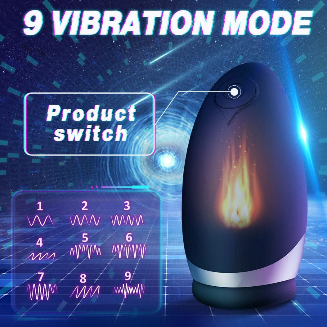 King Arthur male masturbator with 9 vibration modes