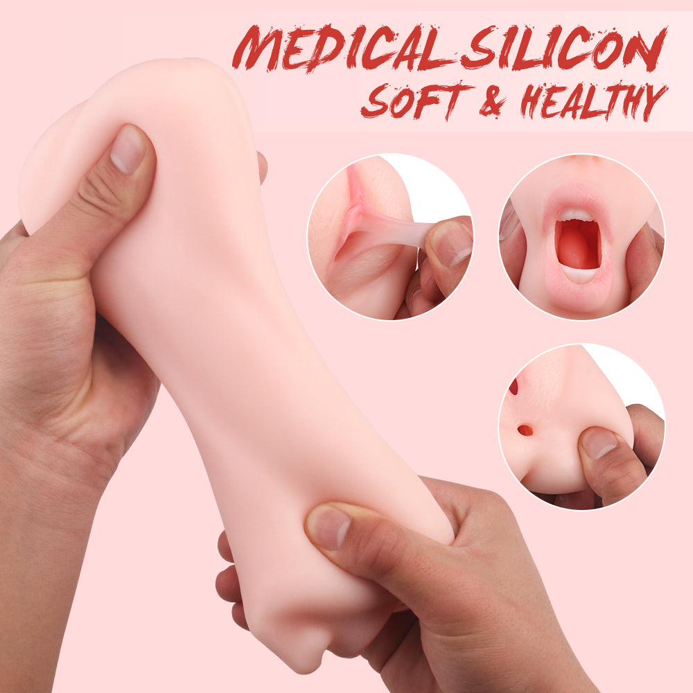 Vivi Stroker made with medical silicon, soft and healthy
