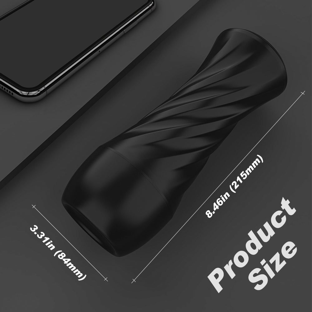 Marcus Luxury Male Masturbator - Product Size