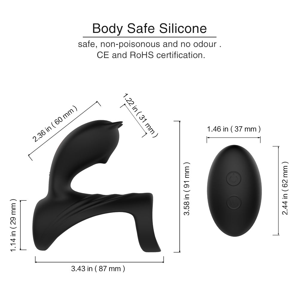 Hi Fan-Rct Butterfly Wireless Stimulator