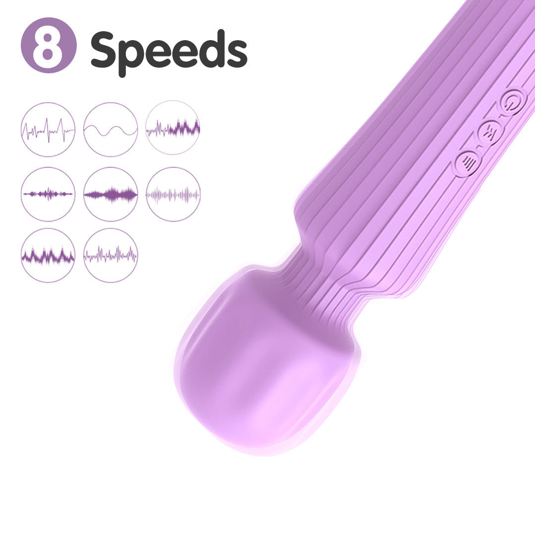 Lila Rechargeable Massage Wand Vibrator