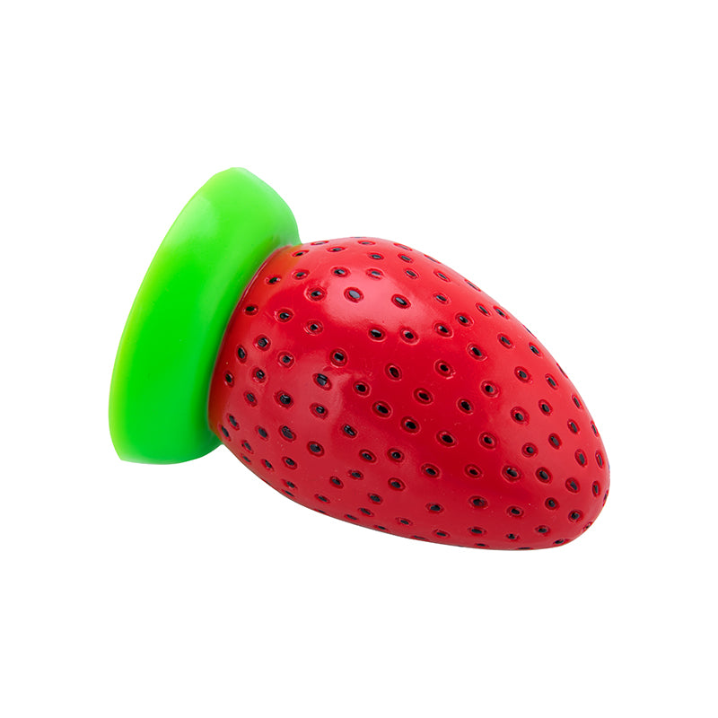 Fun imitation strawberry dildo for sensual pleasure