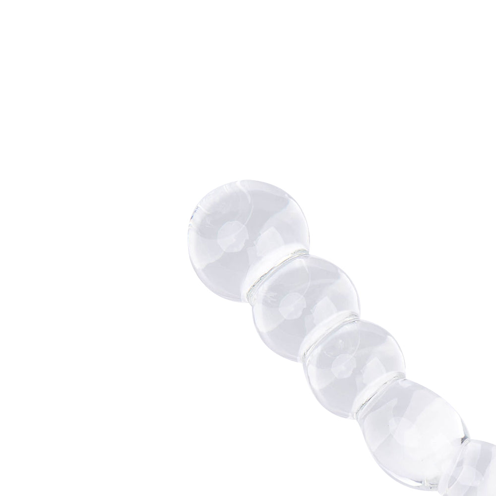 Beaded Glass Dildo