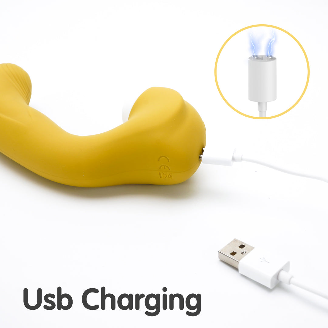 Lemon 2-in-1 Vibrator - USB charging