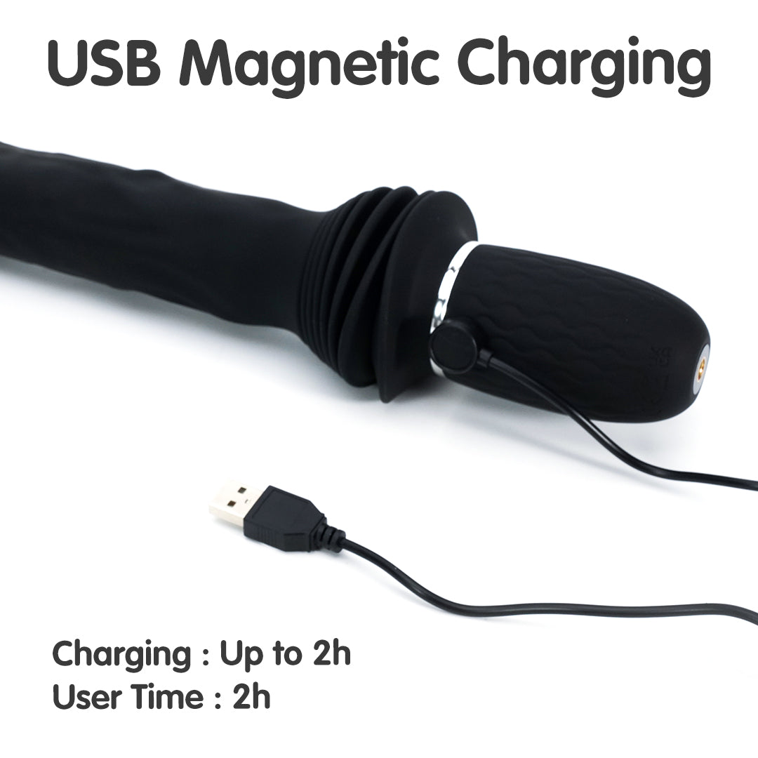 Viper-X Dildo USB Magnetic Charging - 2h Charging
