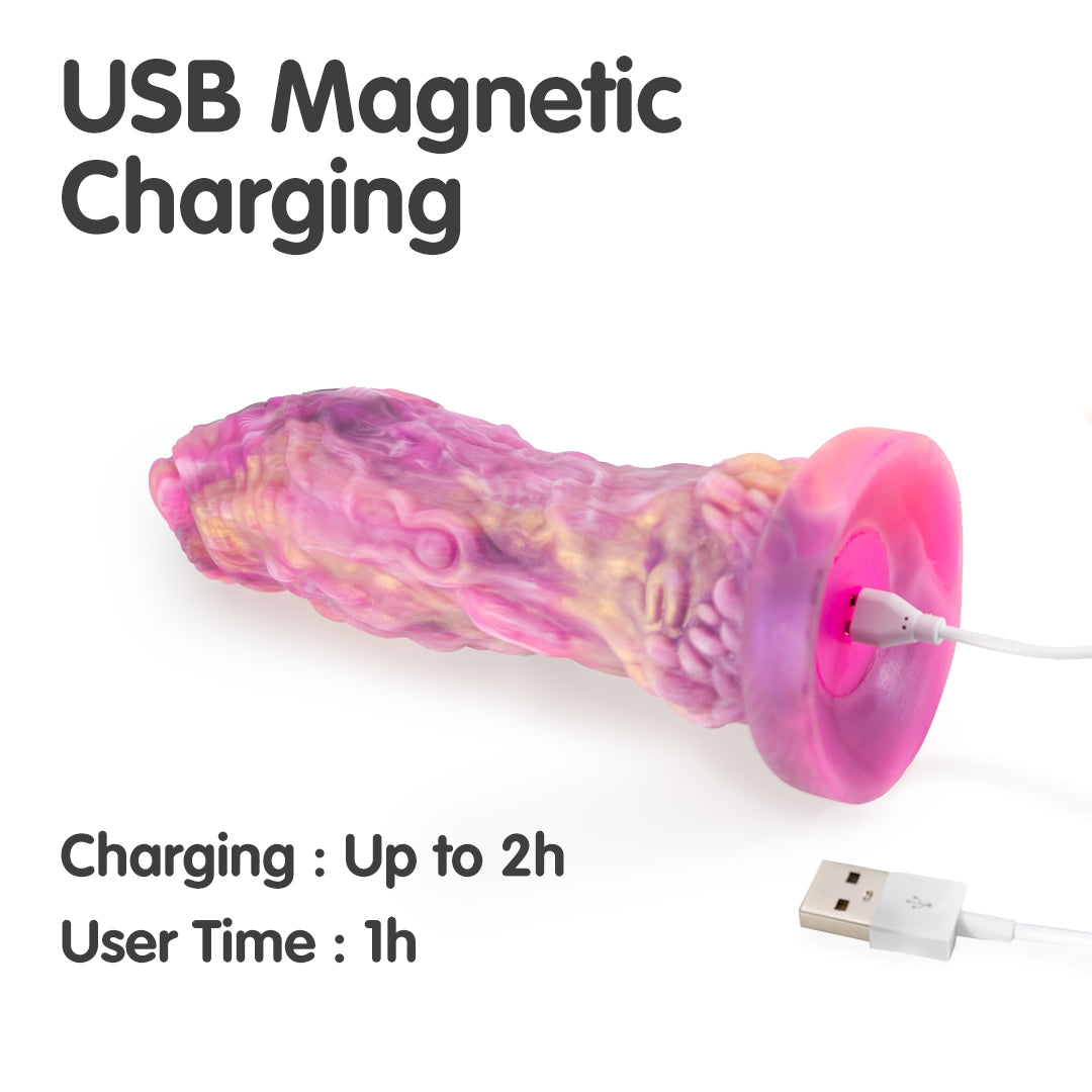 Scalixia Surge 8 Vibrating Dildos 7.8 Inch