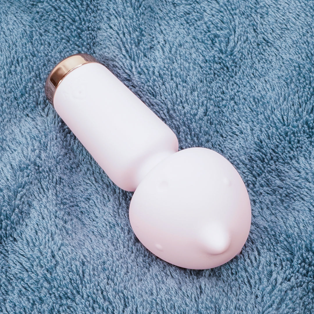 Pink Mini Monster Massage Wand Vibrator for sensual pleasure