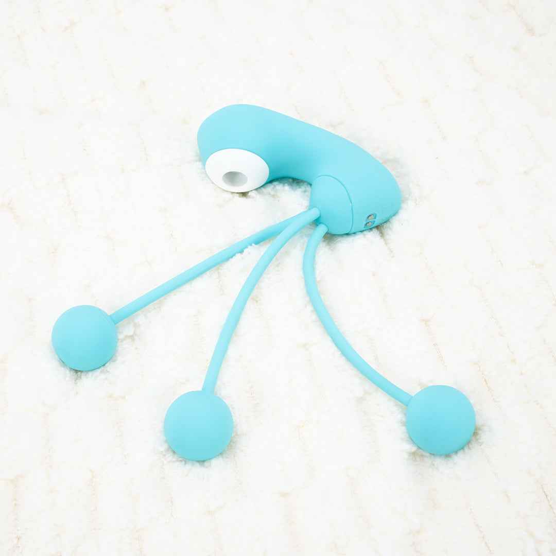 Teal G-Spot and Clitoral Stimulator - Midnight Star