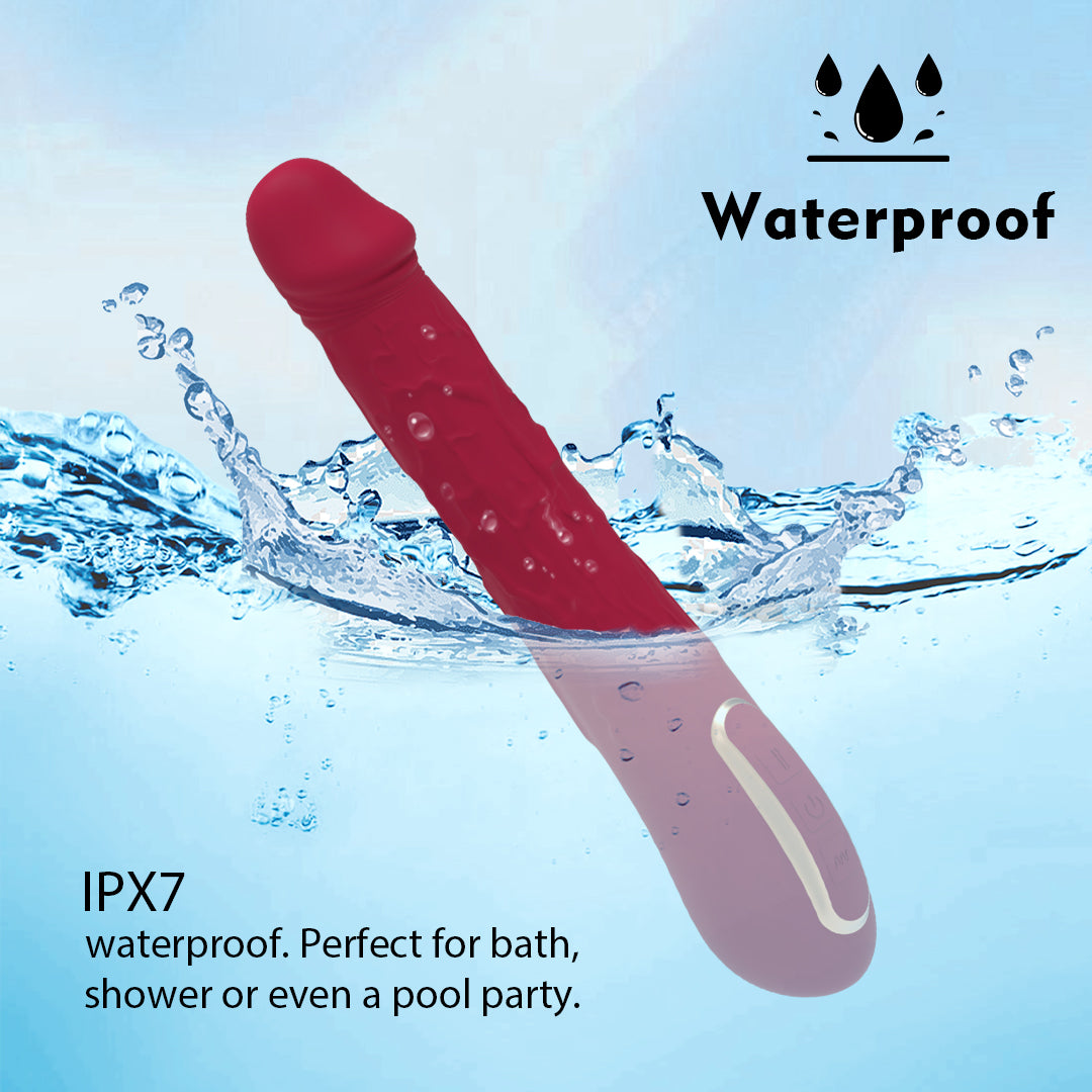 Lust Wave Wiggle G-Spot Dildos Vibrator