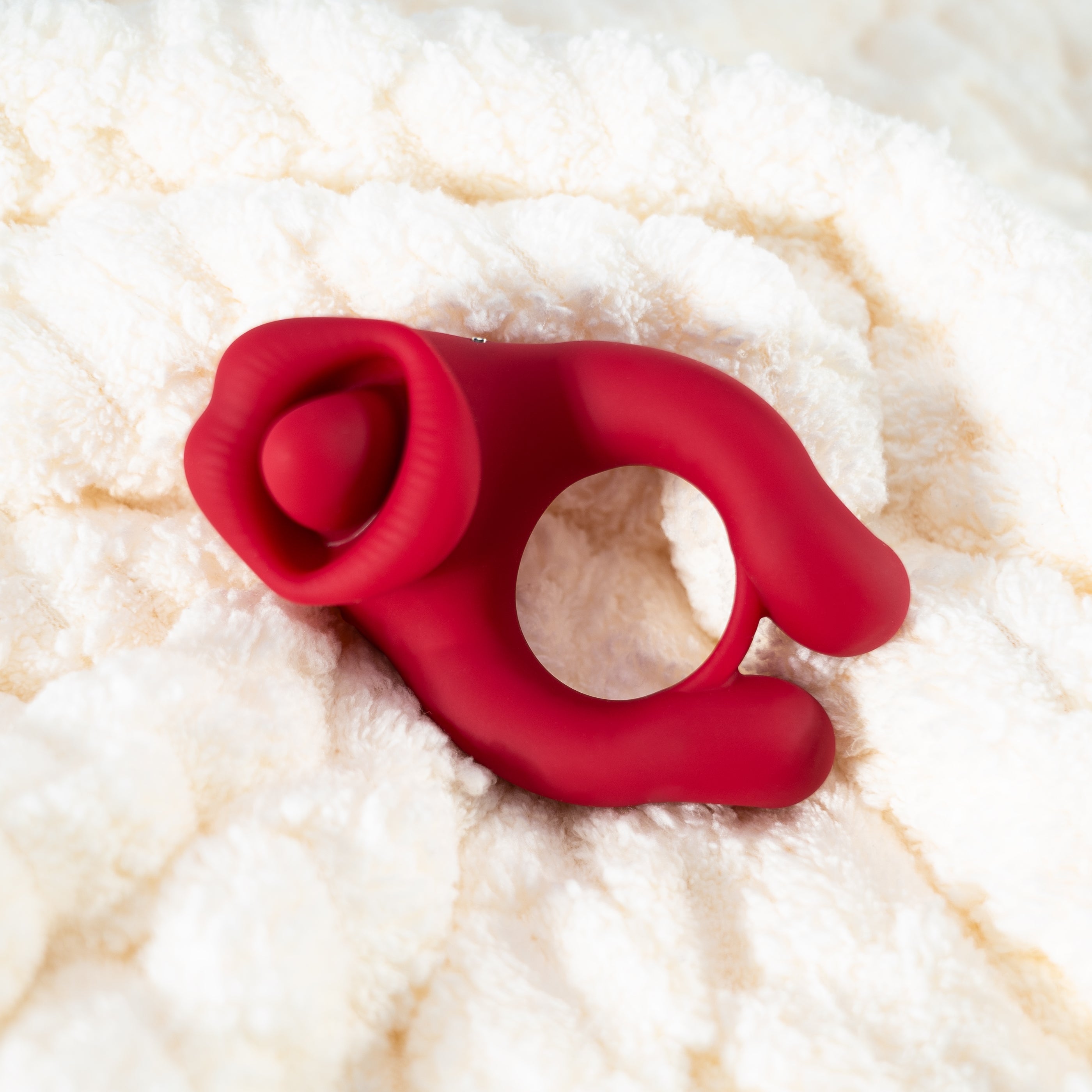 Lip Lock Vibrating Cock Ring