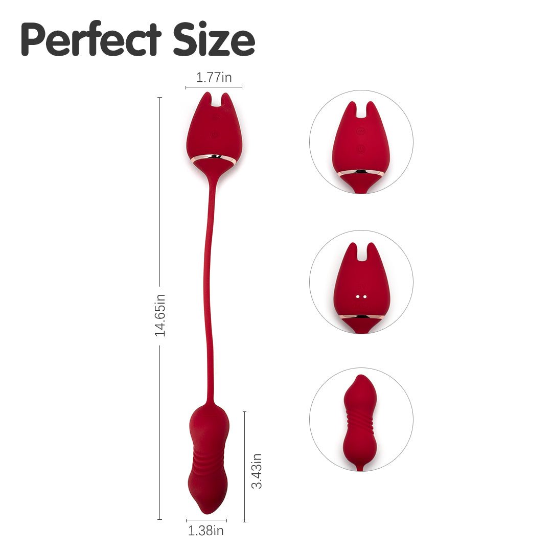 Wonder Lady Couple Bullet Massager