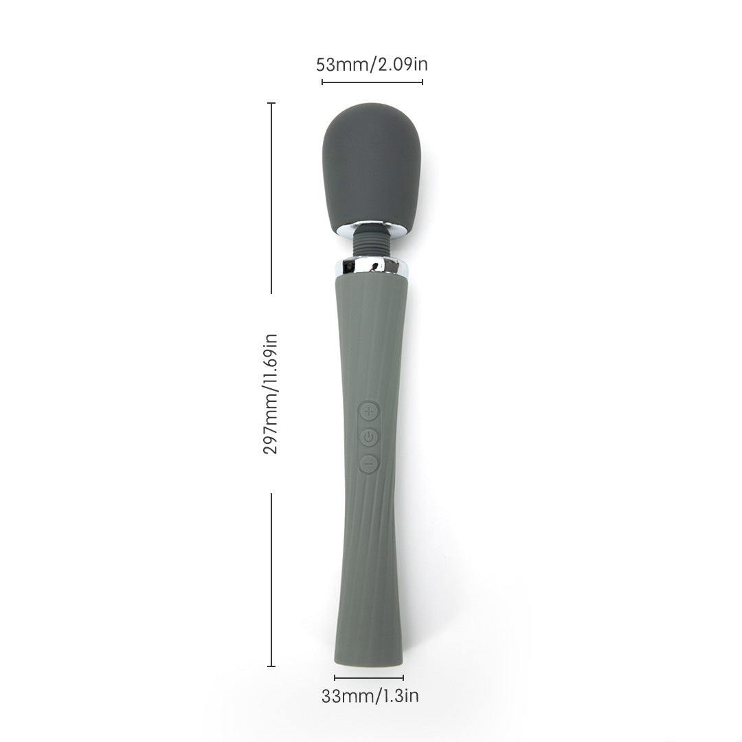 Staff Extra Powerful Multispeed Plug In Massage Wand Vibrator