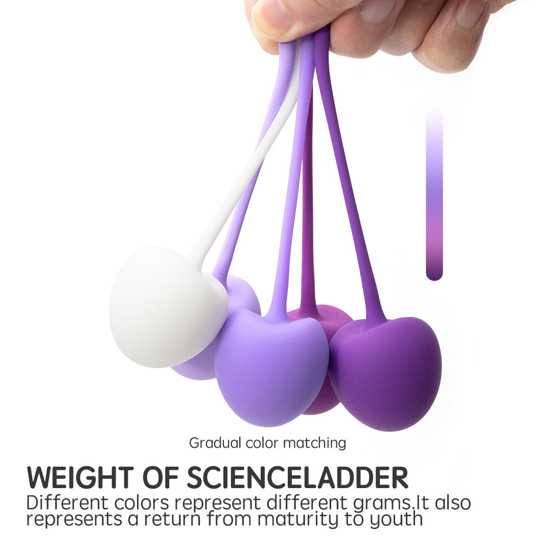 Cherry Kegel Ball Exercise Set