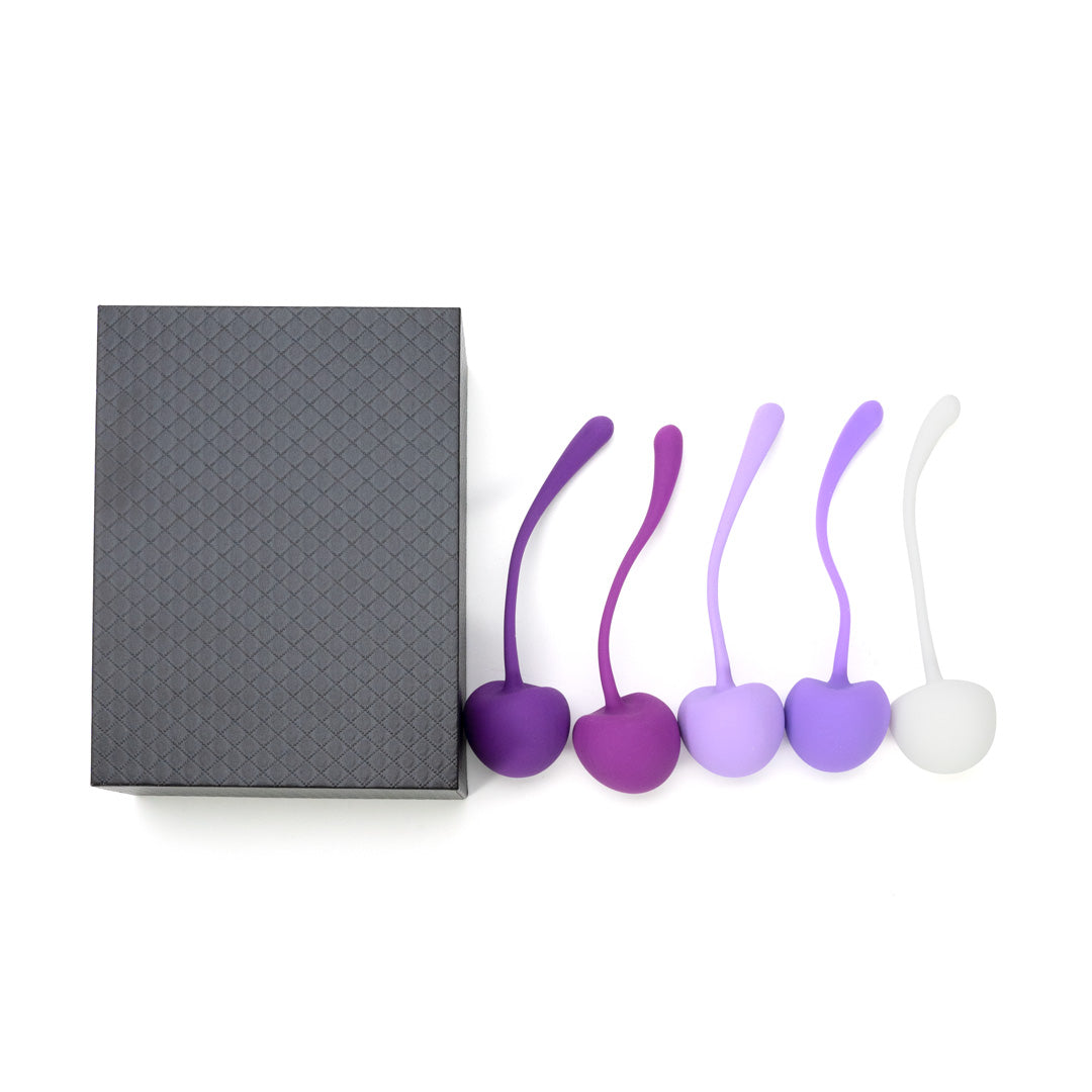 Cherry Kegel Ball Exercise Set